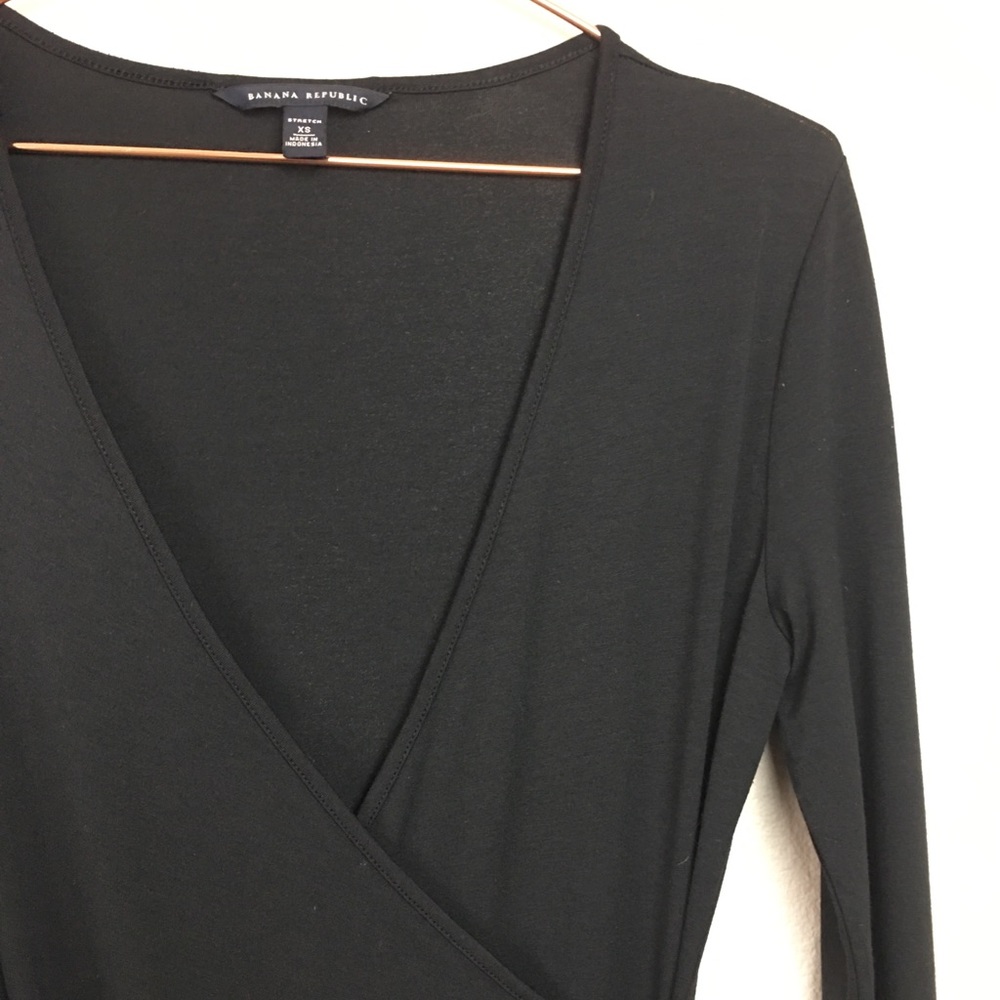 Banana Republic black dress size xsmall - Picture 3 of 5